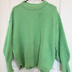 Aerie Women’s Oversized Cable Knit Sweater